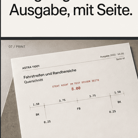 Projektordner im Büroarchiv