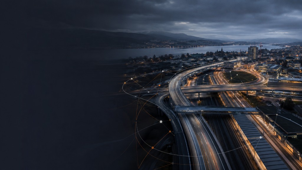 Zürcher Verkehrsnetzwerk mit Datenknoten